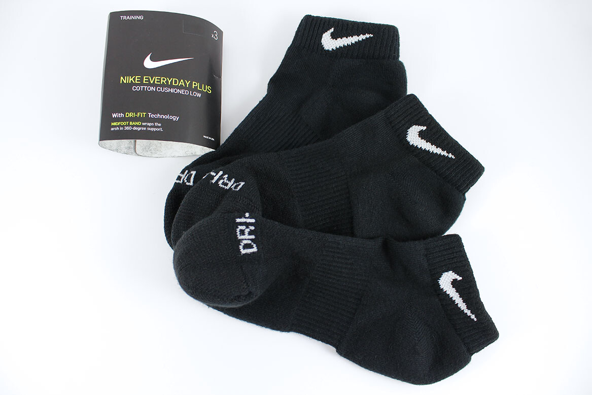 nike black low cut socks